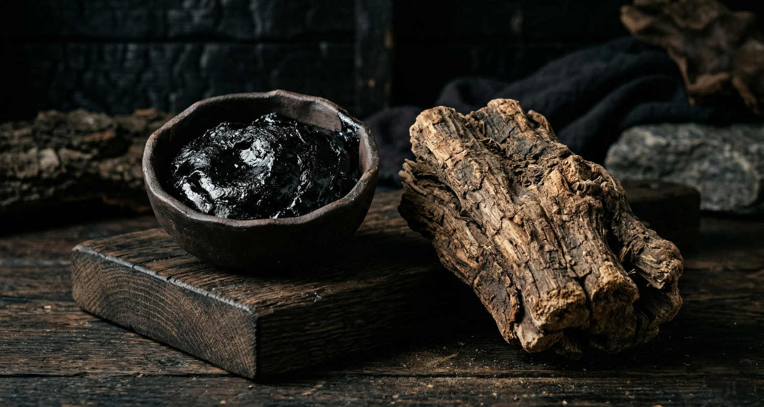 Suplemento de Shilajit y Tongkat Ali Hanuman para rendimiento natural